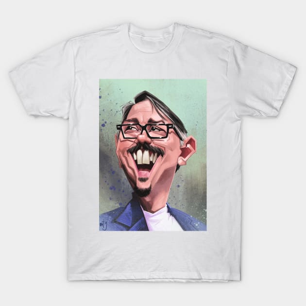 Vince Gilligan T-Shirt by metmangindaan